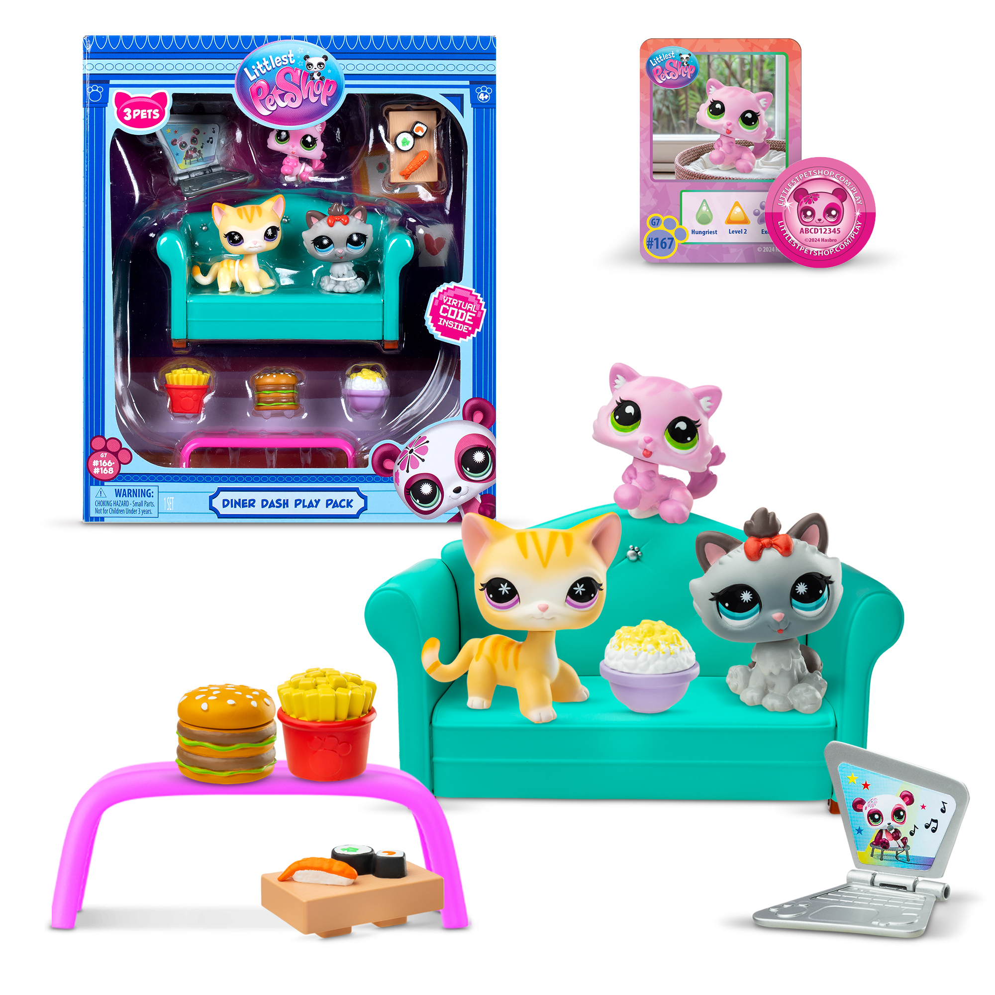 Littlest Pet Shop Diner Dash Play Pack